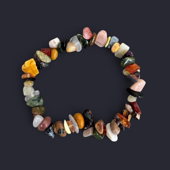 Mixed Crystal Bead Bracelet - Picture 1 of 3